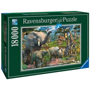 Ravensburger (17823) - "At the Waterhole" - 18000 pezzi