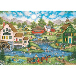 MasterPieces (71732) - Bonnie White: "Millside Picnic" - 1000 pezzi