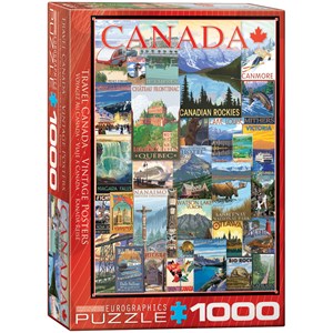 Eurographics (6000-0778) - "Travel Canada" - 1000 pezzi
