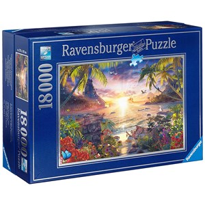 Ravensburger (17824) - David Penfound: "Paradise Sunset" - 18000 pezzi