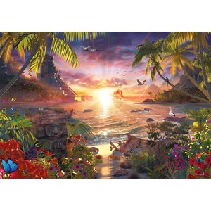 Ravensburger (17824) - David Penfound: "Paradise Sunset" - 18000 pezzi