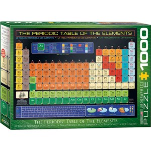 Eurographics (6000-1001) - "The Periodic Table of the Elements" - 1000 pezzi