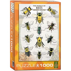 Eurographics (6000-0230) - "The World of Bees" - 1000 pezzi