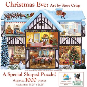 SunsOut (95971) - Steve Crisp: "Christmas Eve" - 1000 pezzi