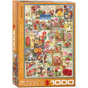 Eurographics (6000-0806) - "Flowers Seed Catalogue Collection" - 1000 pezzi
