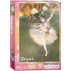 Eurographics (6000-2033) - Edgar Degas: "The Star (Dancer on Stage)" - 1000 pezzi