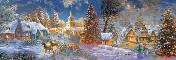 SunsOut (19295) - Nicky Boehme: "The Stillness of Christmas" - 500 pezzi