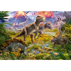 Educa (15969) - "Dinosaur Gathering" - 500 pezzi