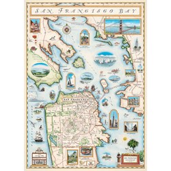 MasterPieces (71705) - "San Francisco Bay" - 1000 pezzi