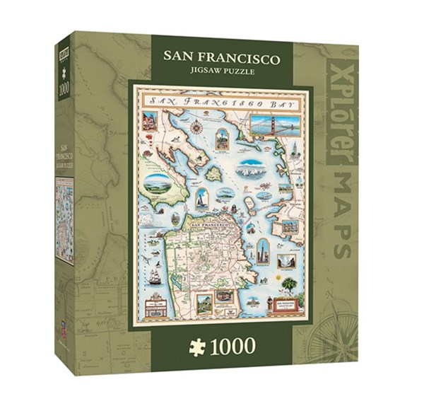 MasterPieces (71705) - "San Francisco Bay" - 1000 pezzi