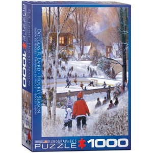 Eurographics (6000-0688) - Douglas Laird: "Hockey Season" - 1000 pezzi