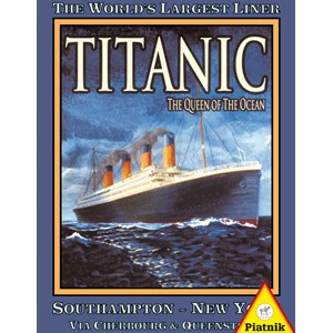Piatnik (538940) - "Titanic" - 1000 pezzi
