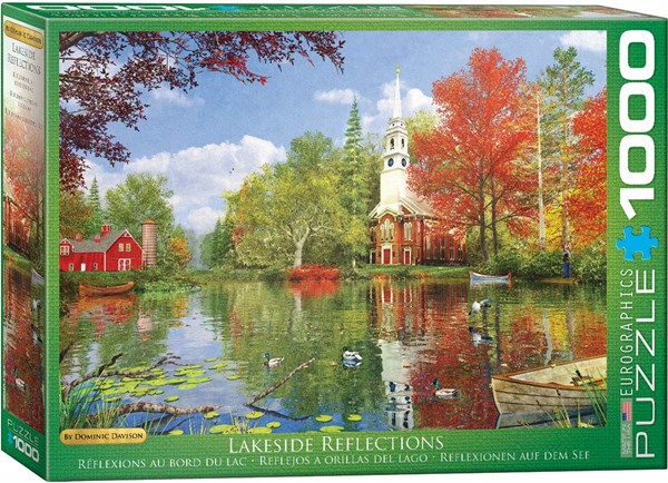 Eurographics (6000-0696) - Dominic Davison: "Lakeside Reflections" - 1000 pezzi