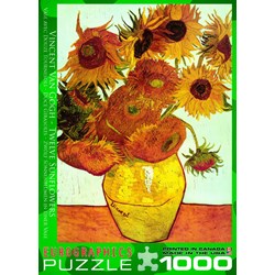 Eurographics (6000-3688) - Vincent van Gogh: "Twelve Sunflowers" - 1000 pezzi
