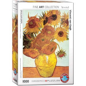 Eurographics (6000-3688) - Vincent van Gogh: "Twelve Sunflowers" - 1000 pezzi