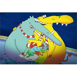 Schmidt Spiele (56227) - "Molly Monster, Big sister" - 48 pezzi