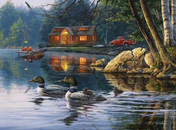 Buffalo Games (11237) - Darrell Bush: "Echo Bay" - 1000 pezzi