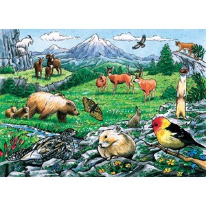 Cobble Hill (58806) - "Rocky Mountain Wildlife" - 35 pezzi