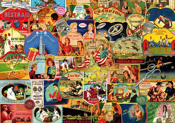 Piatnik (541445) - "Needle Books" - 1000 pezzi