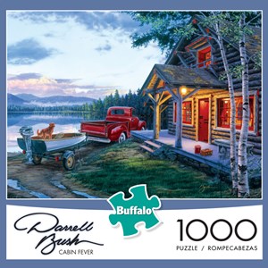 Buffalo Games (11229) - Darrell Bush: "Cabin Fever" - 1000 pezzi