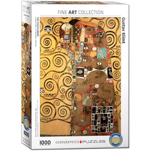 Eurographics (6000-9961) - Gustav Klimt: "The Fulfillment" - 1000 pezzi