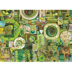 Cobble Hill (51864) - Shelley Davies: "Green" - 1000 pezzi