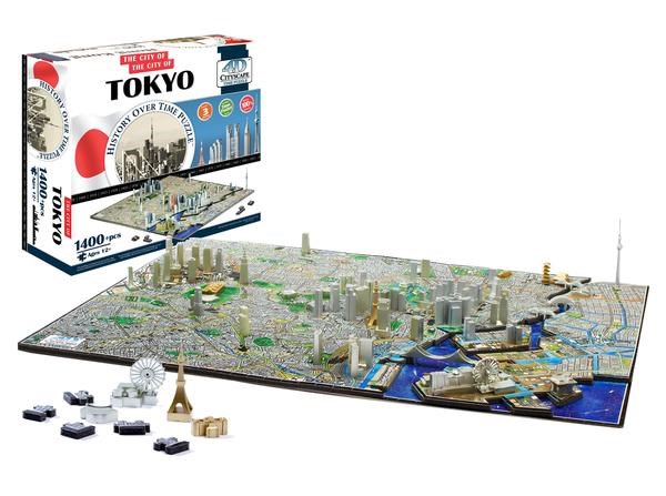 4D Cityscape (40034) - "Tokyo" - 1000 pezzi