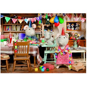Heye (29705) - Karina Schaapman: "Mouse Mansion, Celebration" - 500 pezzi