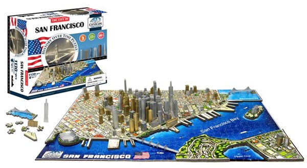 4D Cityscape (40044) - "San Francisco" - 1100 pezzi