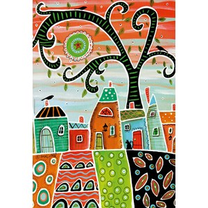 Educa (17091) - Karla Gerard: "White Trim" - 500 pezzi