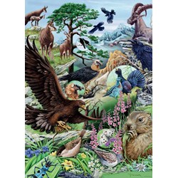 Heye (29618) - M. Wieczorek: "High Mountains" - 1000 pezzi