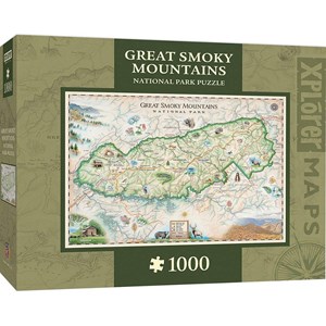 MasterPieces (71703) - "Great Smoky Mountains National Park" - 1000 pezzi