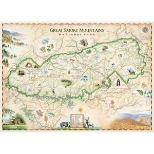 MasterPieces (71703) - "Great Smoky Mountains National Park" - 1000 pezzi