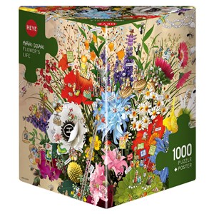 Heye (29787) - Marino Degano: "Flower's Life" - 1000 pezzi