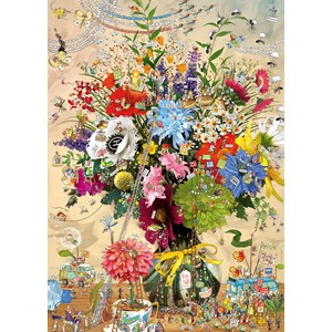 Heye (29787) - Marino Degano: "Flower's Life" - 1000 pezzi