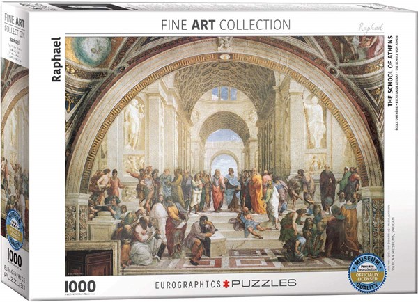 Eurographics (6000-4141) - Raphael: "School of Athens" - 1000 pezzi