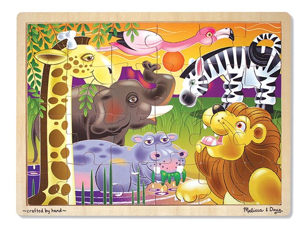 Melissa and Doug (2937) - "African Plains" - 24 pezzi