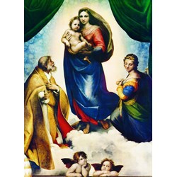 Eurographics (6000-1211) - Raphael: "Sistine Madonna" - 1000 pezzi