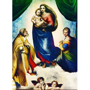 Eurographics (6000-1211) - Raphael: "Sistine Madonna" - 1000 pezzi