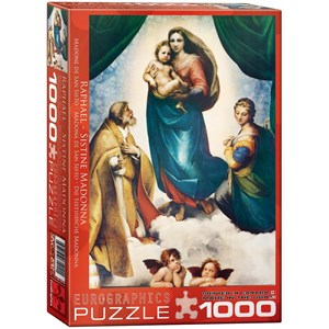 Eurographics (6000-1211) - Raphael: "Sistine Madonna" - 1000 pezzi