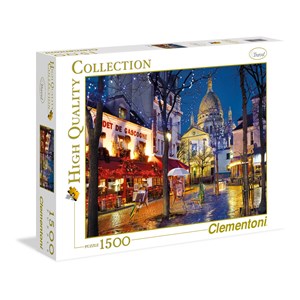 Clementoni (31999) - "Paris, Montmartre" - 1500 pezzi