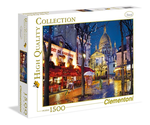 Clementoni (31999) - "Paris, Montmartre" - 1500 pezzi