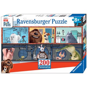 Ravensburger (12834) - "Secret Life of Pets" - 200 pezzi