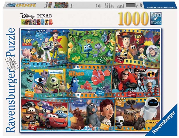 Ravensburger (19222) - "Disney Pixar Movies" - 1000 pezzi