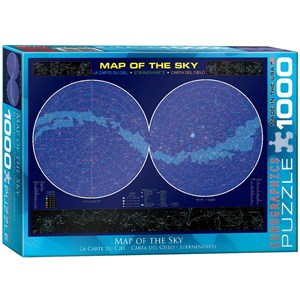 Eurographics (6000-1010) - "Map of the Sky" - 1000 pezzi