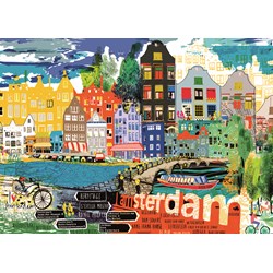 Heye (29683) - Kitty McCall: "I Love Amsterdam!" - 1000 pezzi