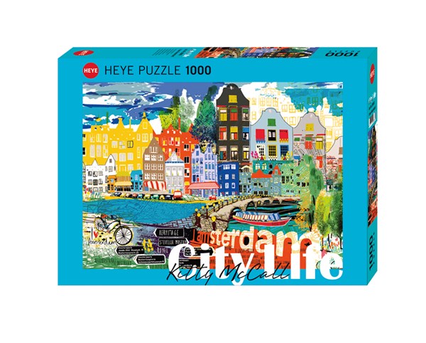 Heye (29683) - Kitty McCall: "I Love Amsterdam!" - 1000 pezzi