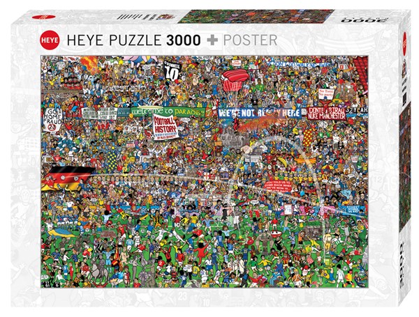 Heye (29205) - Alex Bennett: "Football History + Poster" - 3000 pezzi