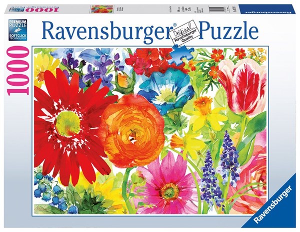 Ravensburger (19729) - "Abundant Blooms" - 1000 pezzi