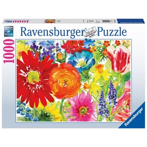 Ravensburger (19729) - "Abundant Blooms" - 1000 pezzi